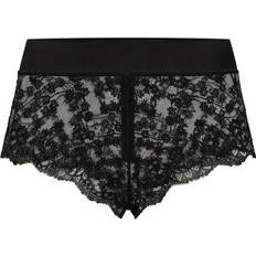 Dolce & Gabbana Lace High-Waisted Panties Black