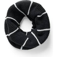 Blomstrede Tilbehør Pieces Pcsana Tube Scarf - Black/Cloud Dancer