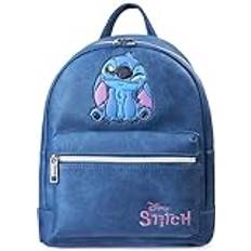 Leather - Women School Bags Disney Stitch ryggsäck i konstläder för flickor Perfekt skolväska för skola och utflykter
