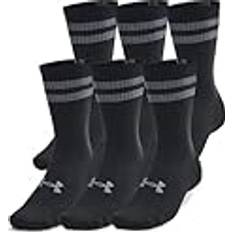 Under Armour Calcetines Under Armour Essential Crew Socken 6 Pack - White/Black