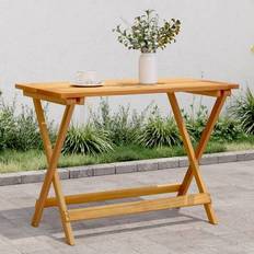 Garden & Outdoor Furniture vidaXL Folding Garden Table 90 x 52.5 x 65 cm Solid Wood Acacia