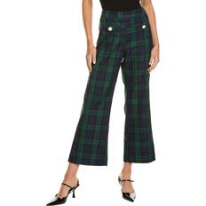 Alexia Admor Jayden Wide Leg Plaid Pant