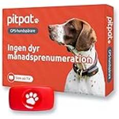 Pitpat Pets Pitpat Hund GPS-spårare Fireside Snoozer Röd