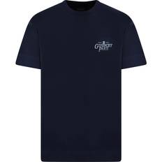 【関税込み】Givenchy グレー＆ネイビー デストロイド Tシャツ GIVENCHY】【デストロイドオーバーサイズTシャツ】【ポルトガル
