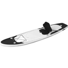 vidaXL Oppusteligt paddleboardsæt 330x76x10 sort