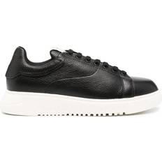 Emporio Armani Tumbled Sneakers - Herren - Black