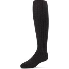 Girls Pantyhose Children's Clothing Girls Ribbed Cotton Tights - Black