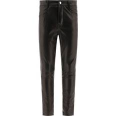 Rick Owens Sort Skinnbukser med Lommer - Black