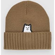 Ripndip Lord Nermal Patch Art Beanie - Brown