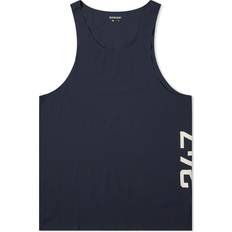 Blue Tank Tops 247 Singlet - Navy