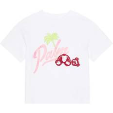 Kids Logo Cotton Jersey T-shirt - White
