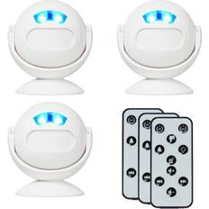 Security SF23 PIR Motion Infrared Sensor Doorbell 3 Set