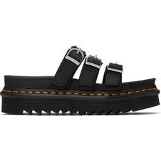 Dr. Martens Blaire Leather Slide - Black Hydro - Women's