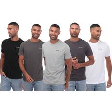 Nicce Spacey 5 Pack T-Shirts - Multi Colour