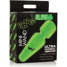 XR Brands Glow in the Dark Mini Wand Green
