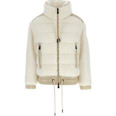 Natur - Winterjacke Jacken Moncler Grenoble Grenoble-Fur-Effect Down Jacket