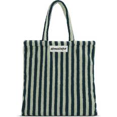 Bongusta Naram Totebag Bärbar väska Sea Foam & Deep Teal 45 x 50 cm
