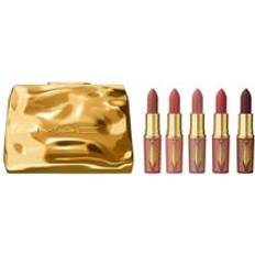 Kulta Huulipunat MAC Gold Standard Matte Lipstick Kit X5 (Worth £125)