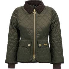 Polyamide Jackets Barbour Beadnell Fitted Quilted Jacket - Green