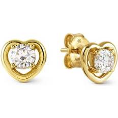 Nomination Örhängen Nomination Cosmic Love Gold Heart Earrings