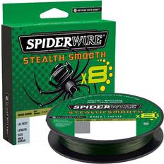 Green Fishing Lines Spiderwire (84lb 0.33mm 300m Moss Green) Stealth Smooth Braid Moss Green