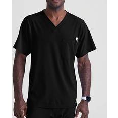 Skechers Work Wear Skechers Unisex V Neck Scrub Top - Black