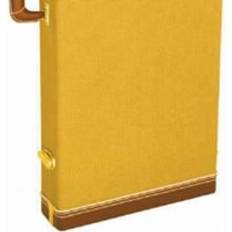 Yellow Cases EGCWTD-U Universal Hardshell Wood Electric Guitar Case Tweed Yellow Covering