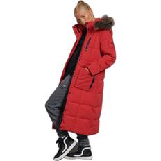 Superdry Parka Damen Everest - Rouge