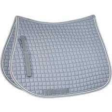 Coton Selles et Accessoires Horze Tapis de selle pour cheval mixte Adepto Gris