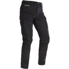 cargo textile motorcycle trousers black