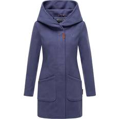 Einfarbig Mäntel Marikoo Maikoo Winter Coat - Violet Blue