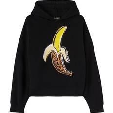 Palm Angels Suéteres Palm Angels Leopard Banana Hoodie - Black/Yellow