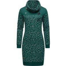 Kleider Ragwear Sweatkleid Chloe Dress - Grün