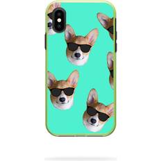 Mobile Phone Accessories MightySkins LIFSLIPX-cool corgi Skin Decal Wrap for LifeProof SLAM iPhone X or XS Case Cool Corgi