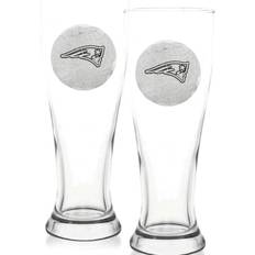 Aluminium Beer Glasses Wendell August Forge New England Patriots Beer Glass 47.3cl 2pcs