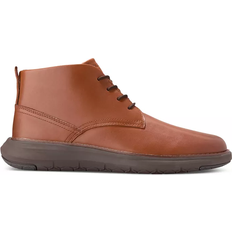 Brown - Men Chukka Boots Cole Haan Grand Remix - British Tan/Java