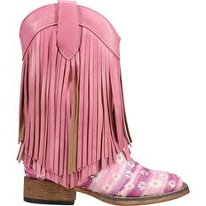 Roper Roper Double Fringe Glitter Cowboy Boots - Pink