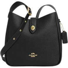 Coach Hadley Convertible Crossbody Bag - Pebbled Leather/Gold/Black