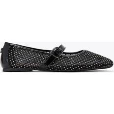 Kurt Geiger Black Ballerinas Kurt Geiger Nina Mesh Flats - Black