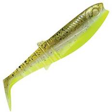 Savage Gear Fischköder Savage Gear Cannibal Shad 8cm 5G Green Pearl Yellow 5Pcs