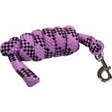 Horse Leads Tabelo Tabelo Acrylic 6ft Lead Rope Lavender/Black (6'