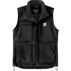 Black Work Vests Carhartt Super Dux Casual Vest for Men Black