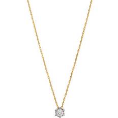 Albrekts Guld Smycken Albrekts Guld Necklace - Gold/Diamond