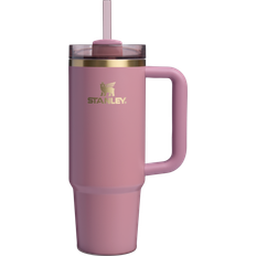 Dishwasher Safe Travel Mugs Stanley The Fall Refresh Quencher H2.O FlowState Antique Pink Travel Mug 30fl oz