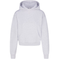 SKIMS Cotton Fleece Classic Hoodie - Light Heather Grey