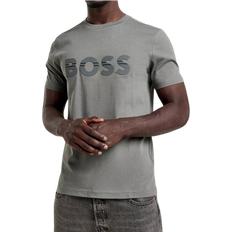 HUGO BOSS Grey T-shirts HUGO BOSS Bold Logo T-Shirt - Grey