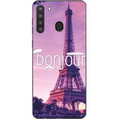 MightySkins SAGA21-Bonjour Skin for Samsung Galaxy A21 Bonjour