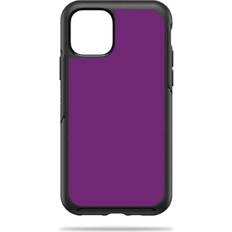MightySkins OTSIP11PR-Solid Purple Skin Decal Wrap for OtterBox Symmetry iPhone 11 Pro Sticker Solid Purple