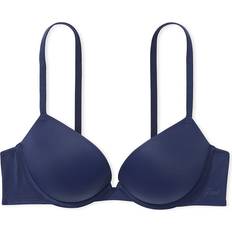 Polyamide Bras Victoria's Secret Pink Wear Everywhere Super Push-Up Bra - Midnight Navy