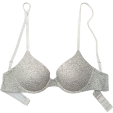 Victoria's Secret Pink Wear Everywhere T-Shirt Lightly Lined Bra - Heather Grey